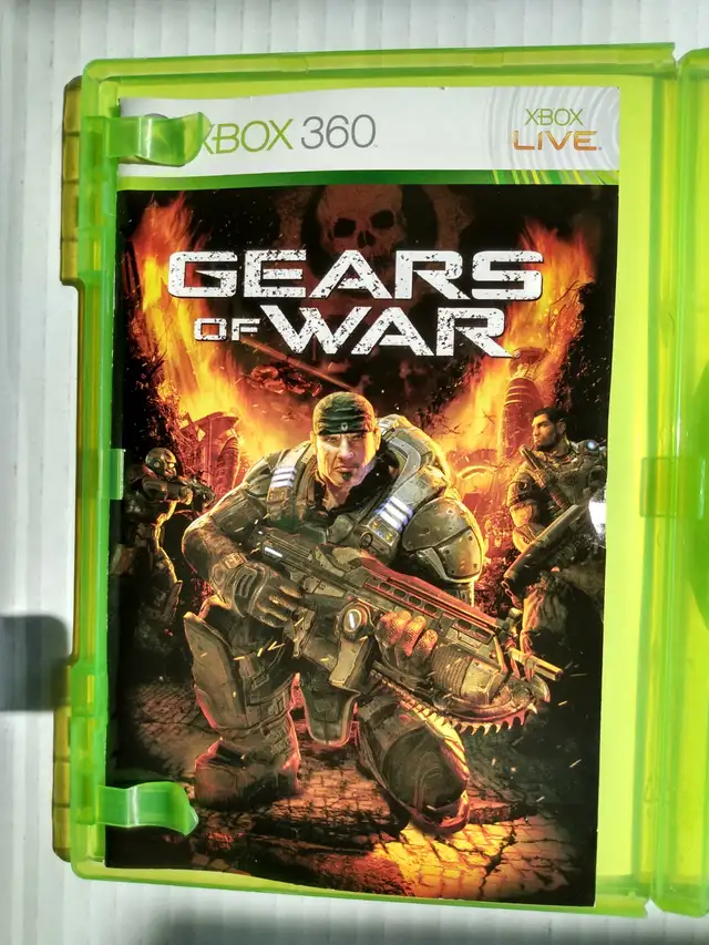 GEARS OF WAR XBOX 360 GAME INCLUDES INSTRUCTIONS MINT CONDITION - Photo 5