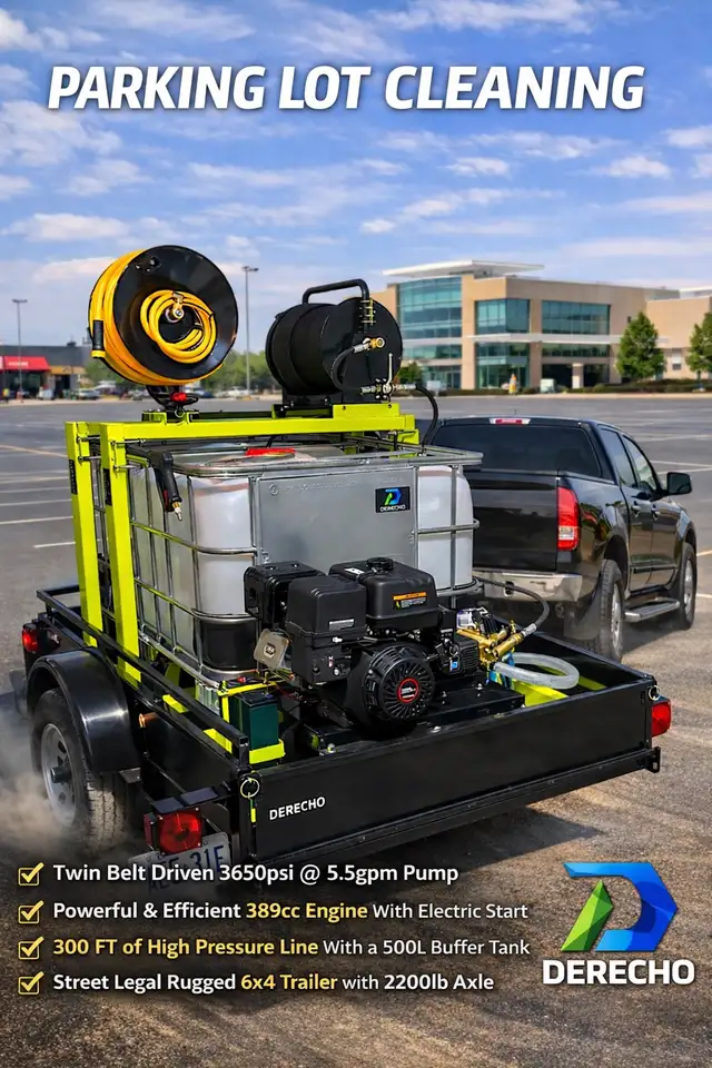 2026 Line Jetting & Pressure Washing Trailer For Sale - Photo 8