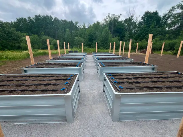 Raised Garden Beds 4ft x 8ft Heavy Duty Galvanized