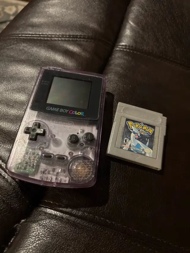 Gameboy Color and Pokemon Silver