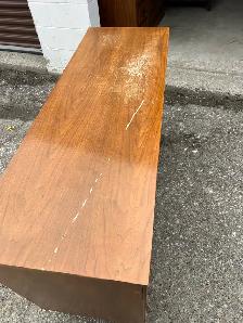 Free delivery used antique Wooden Dresser with 6 Drawers - Photo 3