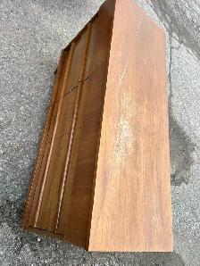 Free delivery used antique Wooden Dresser with 6 Drawers - Photo 5