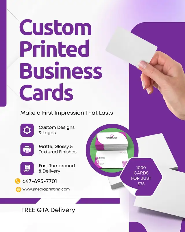 Custom printing service - Business cards, Flyers, Postcards & mu