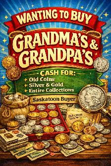 Wanted get cash for Grandma's & Grandpa's coin collections