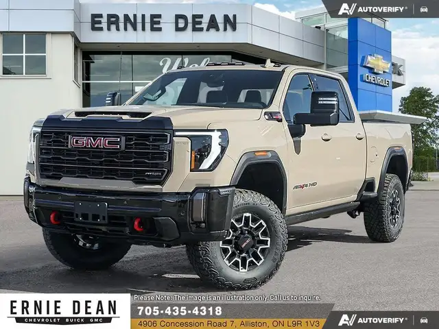 2026 GMC Sierra 2500HD AT4X 5TH WHEEL PREP // HIGH IDLE SWITC...