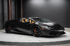 2016 Lamborghini Huracan LP 610-4 Spyder | Matte Black Wrap - Photo 2
