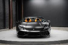 2016 Lamborghini Huracan LP 610-4 Spyder | Matte Black Wrap - Photo 4
