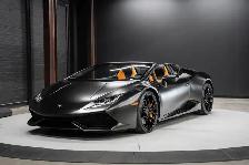 2016 Lamborghini Huracan LP 610-4 Spyder | Matte Black Wrap - Photo 5