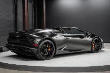 2016 Lamborghini Huracan LP 610-4 Spyder | Matte Black Wrap - Photo 11