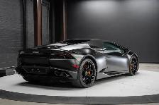 2016 Lamborghini Huracan LP 610-4 Spyder | Matte Black Wrap - Photo 20