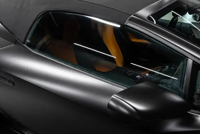 2016 Lamborghini Huracan LP 610-4 Spyder | Matte Black Wrap - Photo 29