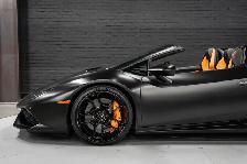2016 Lamborghini Huracan LP 610-4 Spyder | Matte Black Wrap - Photo 34