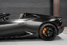 2016 Lamborghini Huracan LP 610-4 Spyder | Matte Black Wrap - Photo 35