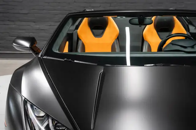 2016 Lamborghini Huracan LP 610-4 Spyder | Matte Black Wrap - Photo 63