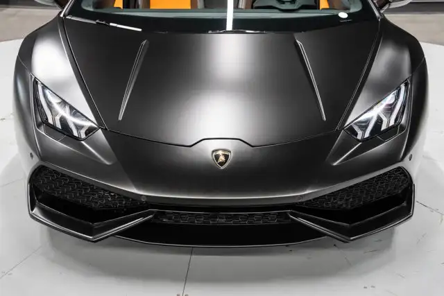 2016 Lamborghini Huracan LP 610-4 Spyder | Matte Black Wrap - Photo 76