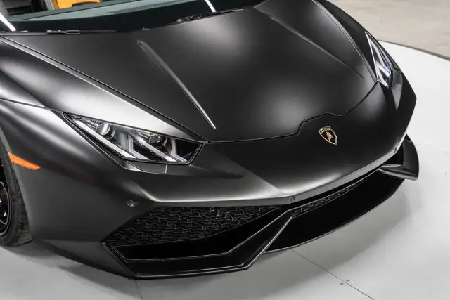 2016 Lamborghini Huracan LP 610-4 Spyder | Matte Black Wrap - Photo 77