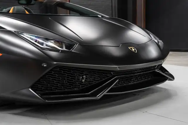 2016 Lamborghini Huracan LP 610-4 Spyder | Matte Black Wrap - Photo 82