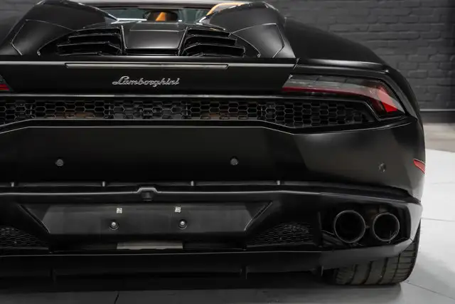 2016 Lamborghini Huracan LP 610-4 Spyder | Matte Black Wrap - Photo 92