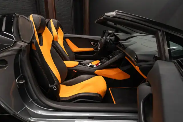 2016 Lamborghini Huracan LP 610-4 Spyder | Matte Black Wrap - Photo 112