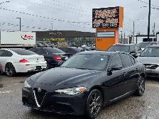 2017 Alfa Romeo Giulia TI, Q4, RED LEATHER, AWD, FULLY LOADED, C