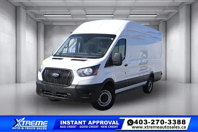 2024 Ford Transit Cargo Van T-250 148 EL High Roof NO FEES!