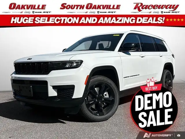 2025 Jeep Grand Cherokee L ALTITUDE | 6SEATER | CHARGE PAD | DEM