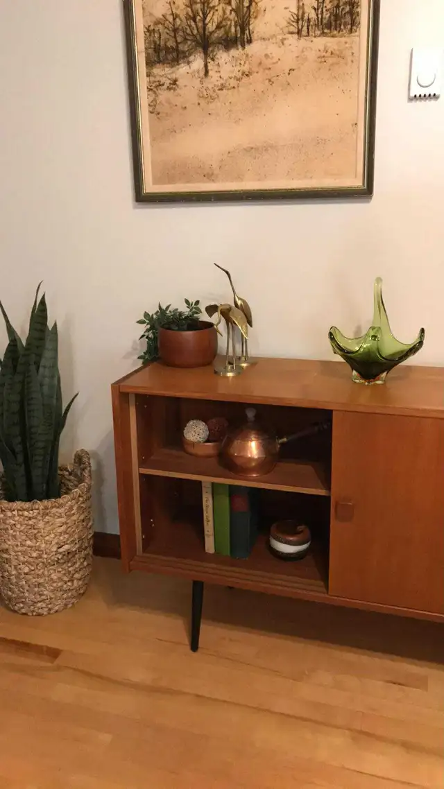 Mid century. TEAK TECK. Modulaire. Crédence, buffet, bar, vaisse - Photo 6