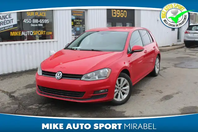 2017 Volkswagen Golf 1.8 TSI Trendline à hayon 5 portes, manuell