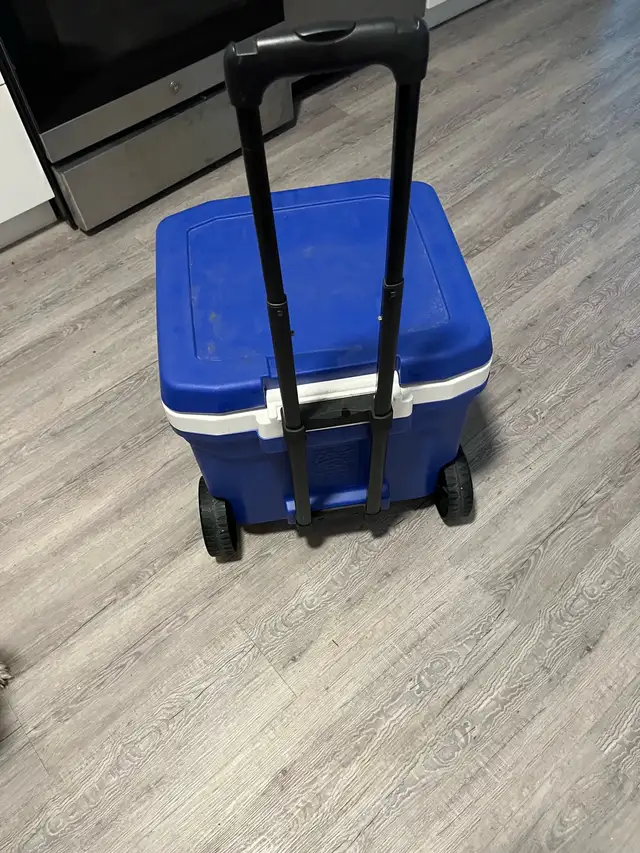 igloo large cooler with hand and wheels