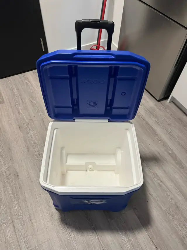 igloo large cooler with hand and wheels - Photo 6
