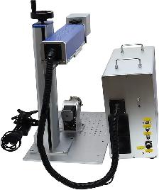 30W Fiber Laser Metal Mark Engraver Rotary Axis Acrylic 130078 - Photo 3