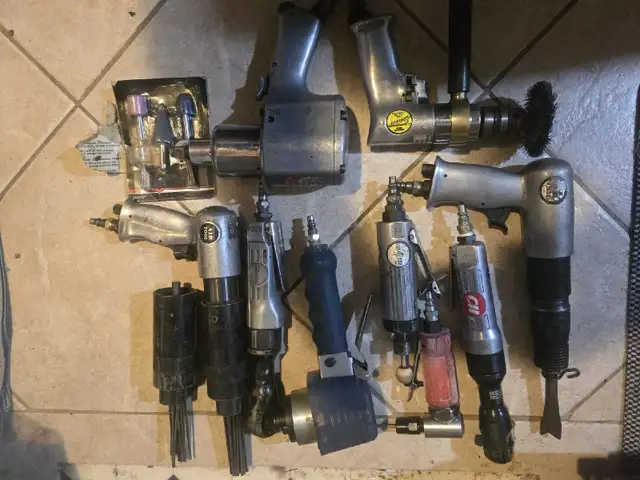 Pneumatic Power Tools (set of 9)