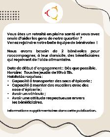 Organisme sans but lucratif à Longueuil /voir texte de l'annonce