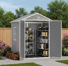 Outdoor Resin Storage Shed