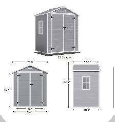 Outdoor Resin Storage Shed - Photo 8