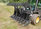 78" Skid Steer Root Rake – Heavy Duty Land Clearing Attachment - Photo 3