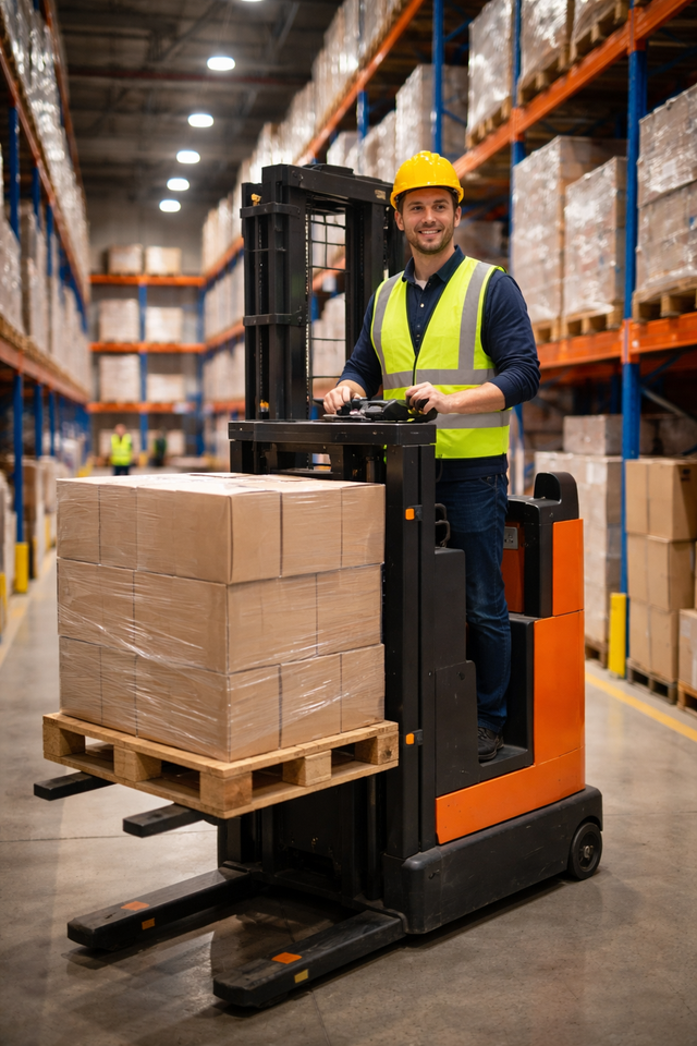 Forklift operator position in Markham (Orderpicker Forklift)