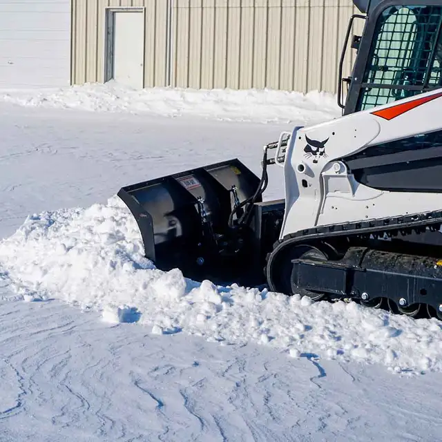 84" Skid Steer Snow Plow – Heavy Duty Snow Removal Attachment - Photo 2