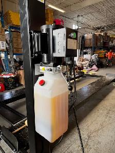 Four Post Overhead Car Lift Single release 8800 LBS Capacity - Photo 4