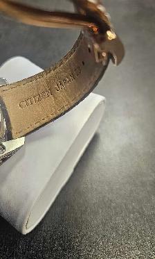 Citizen Eco-Drive Wrist Watch with Crocodile Strap - Photo 4