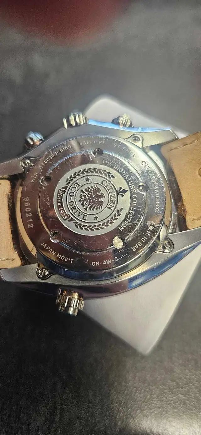 Citizen Eco-Drive Wrist Watch with Crocodile Strap - Photo 5