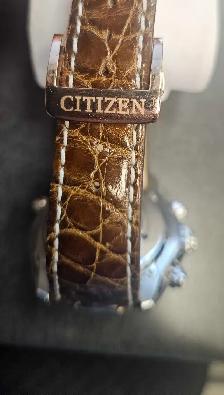 Citizen Eco-Drive Wrist Watch with Crocodile Strap - Photo 7