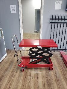 Manual Lift Table 36'x20'. 770 LBS Capacity - Photo 2