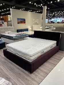 NEW - Upholstered Storage Bed KARO - European Queen (160x200 cm