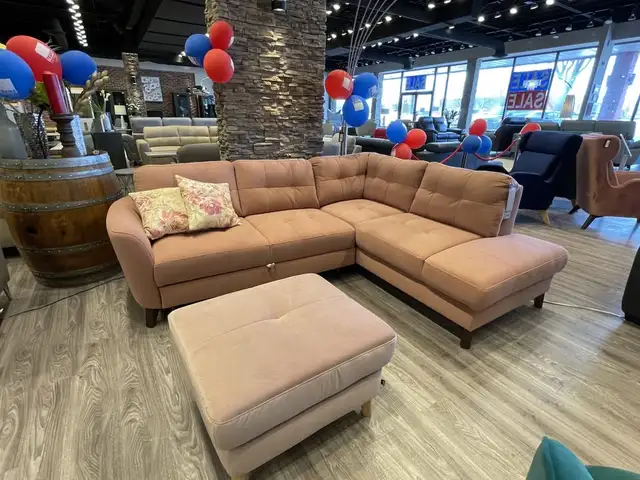VISTA II - Sectional with Bed and Storage - made in Europe