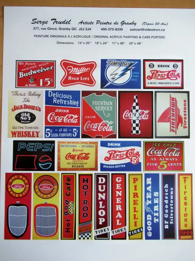 HOBBY  PAYANT  À  VENDRE  AutoArt & Pop Art - Photo 6