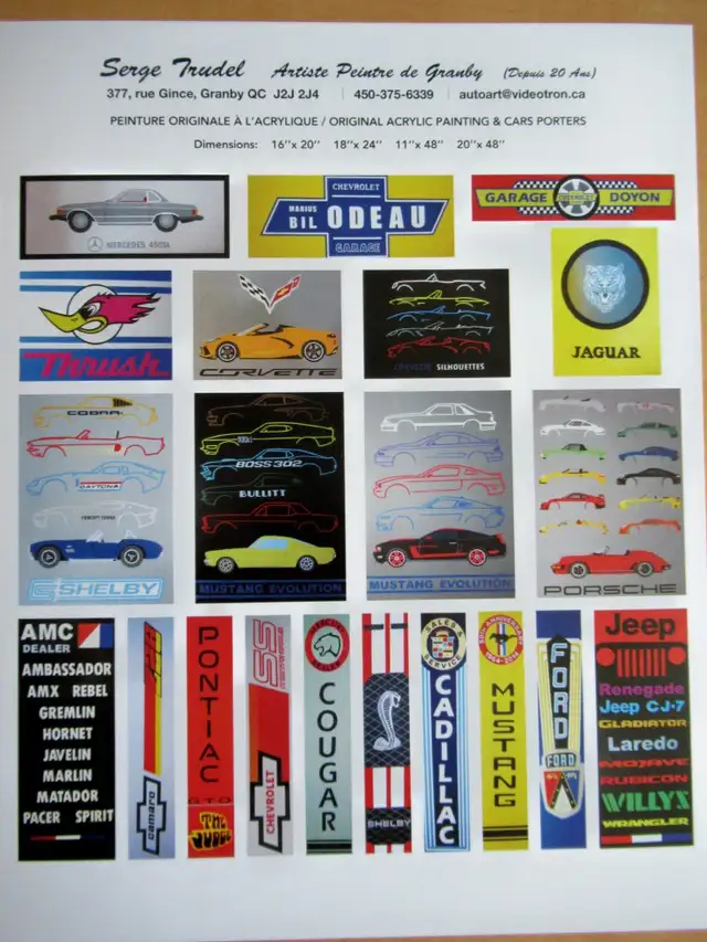 HOBBY  PAYANT  À  VENDRE  AutoArt & Pop Art - Photo 7
