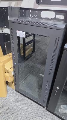 Wall Mount Cabinet 21U x 24″ Depth, 21U 600MM With Wheels