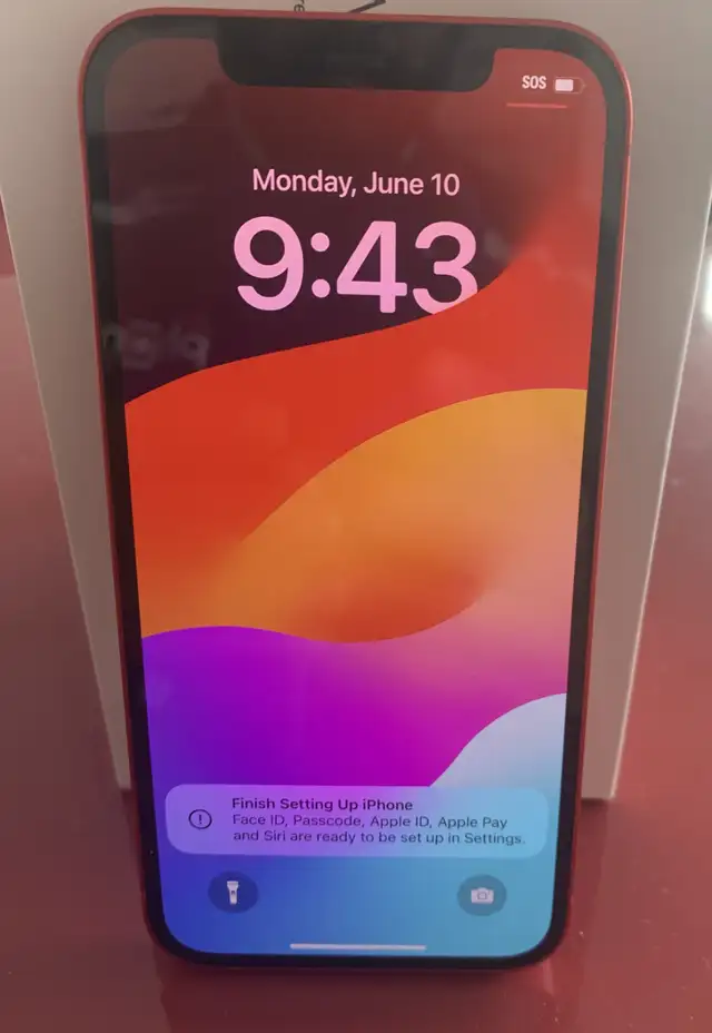 unlocked iphone 12 (64GB)for $349 with 1 year of warranty!!