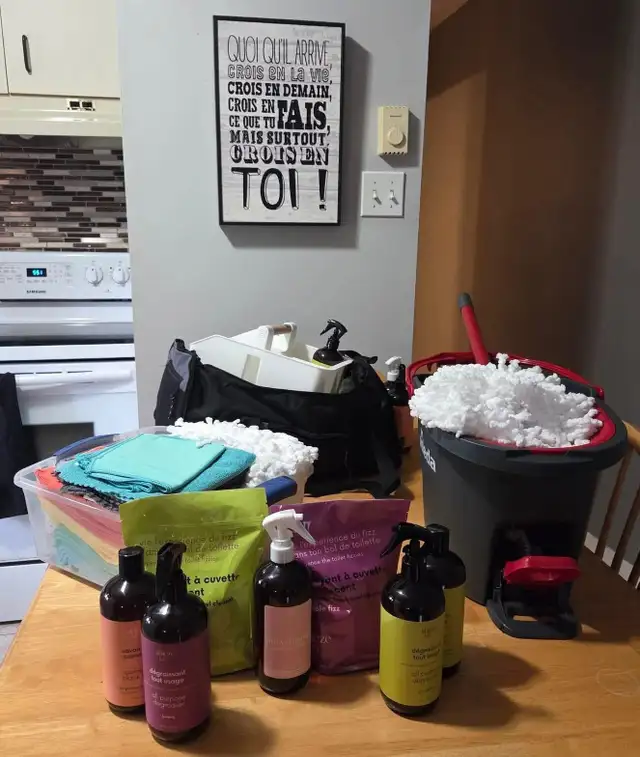 Ménage résidentiel